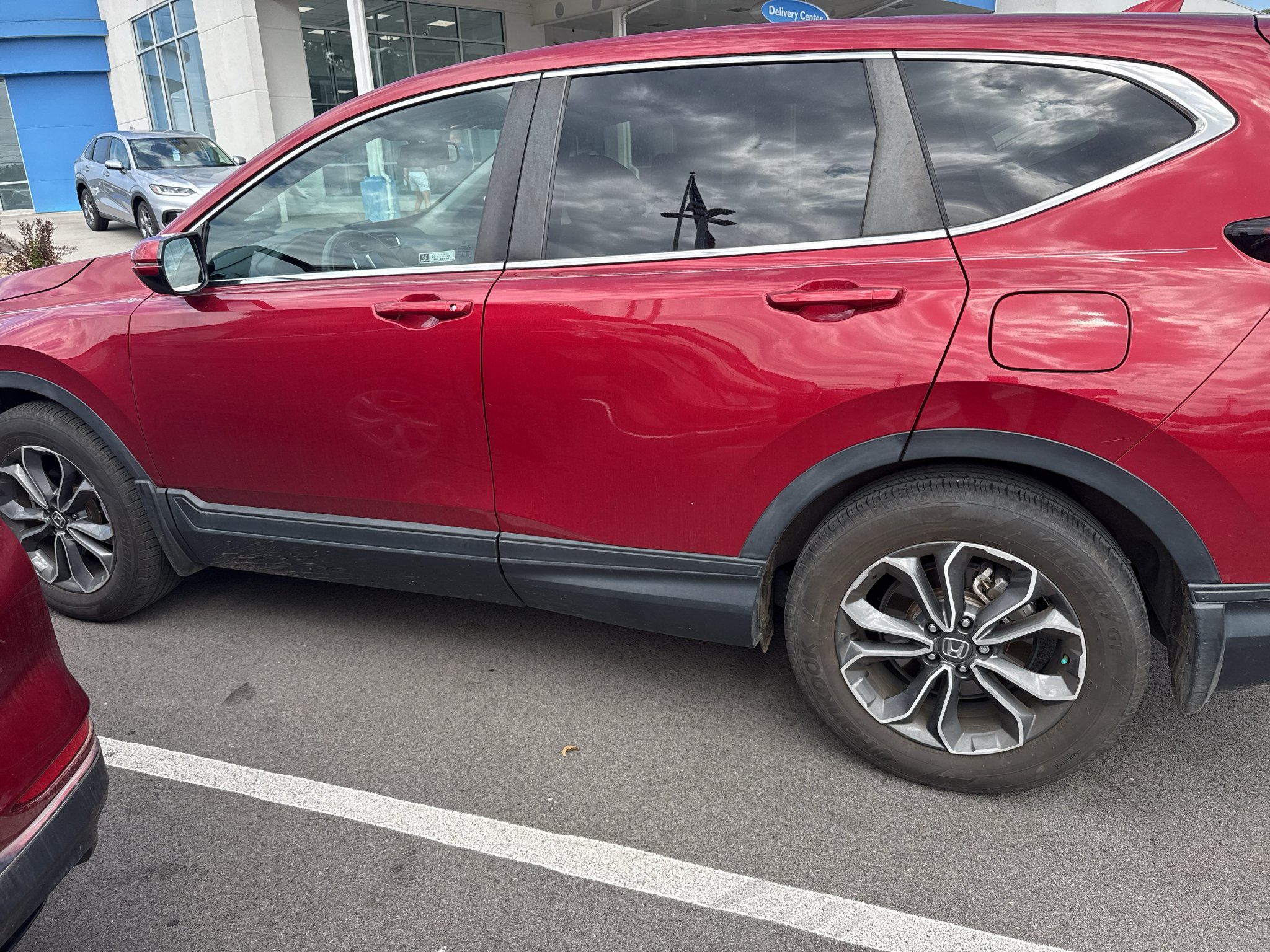 Used 2021 Radiant Red Metallic Honda EX-L image 5