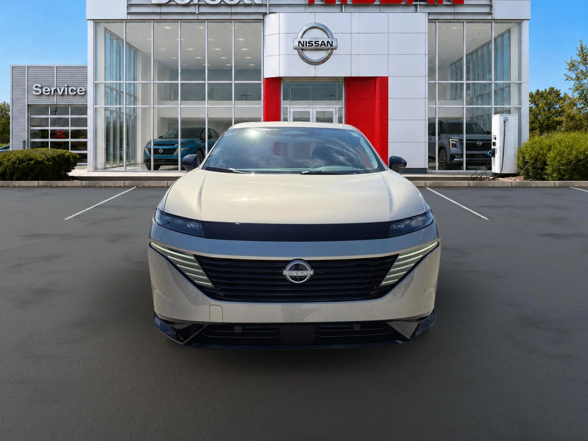 New 2027 Champagne Silver Metallic Nissan Platinum image 9
