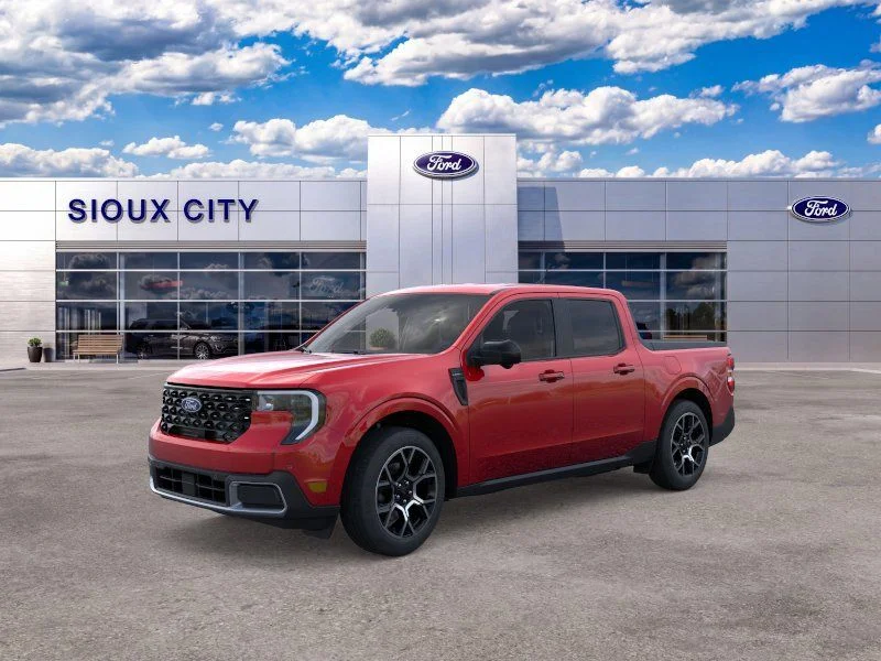 New 2026 Red Ford Lariat image 1