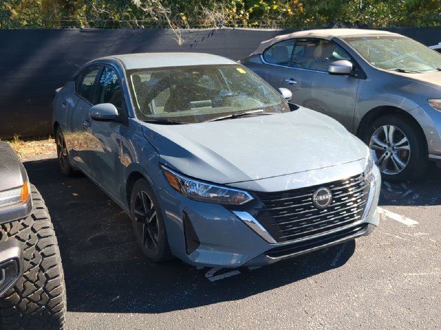 Used 2024 Atlantic Gray Metallic Nissan SV image 3