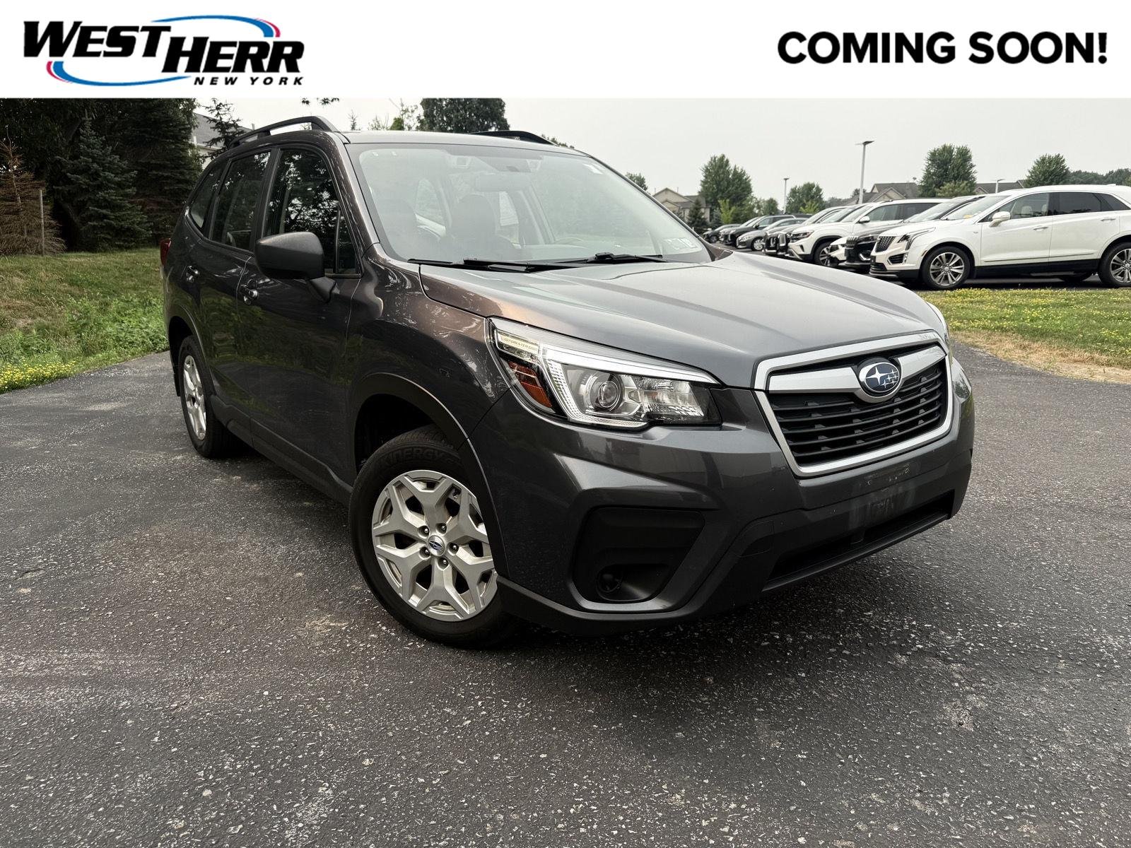Used 2020 Magnetite Gray Metallic Subaru Base image 1