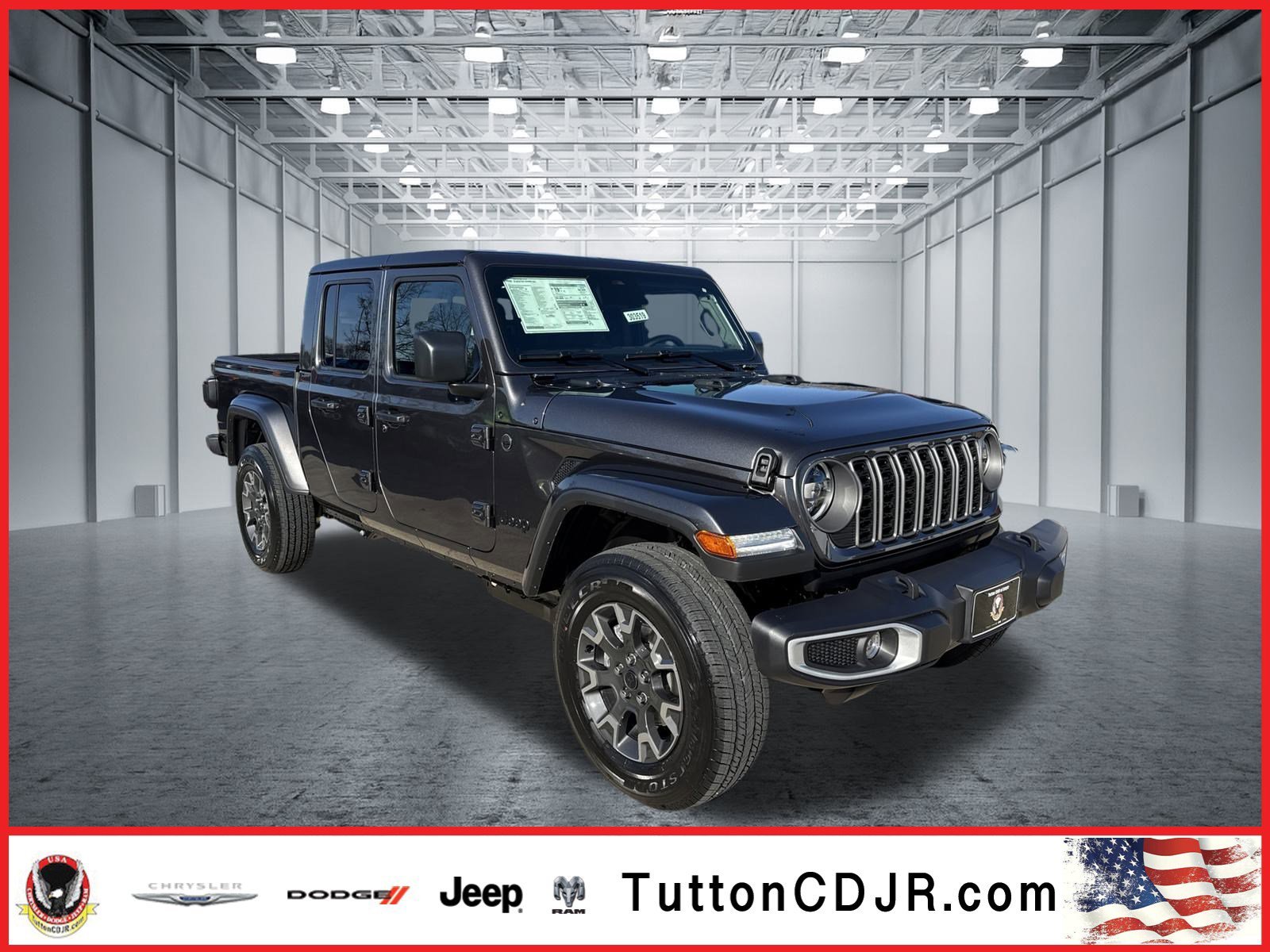 New 2026 Granite Crystal Metallic Clearcoat Jeep Sahara image 1