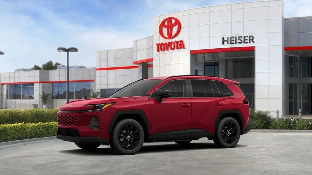 New 2026 Red Toyota XLE Premium image 3