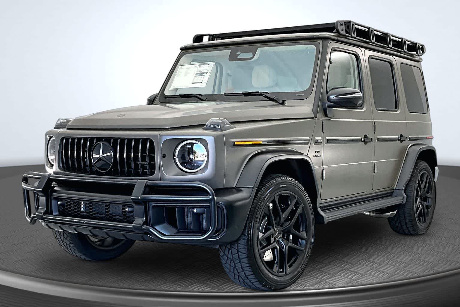 New 2027 MANUFAKTUR Dark Olive Green Magno Mercedes-Benz AMG® G 63 SUV image 1