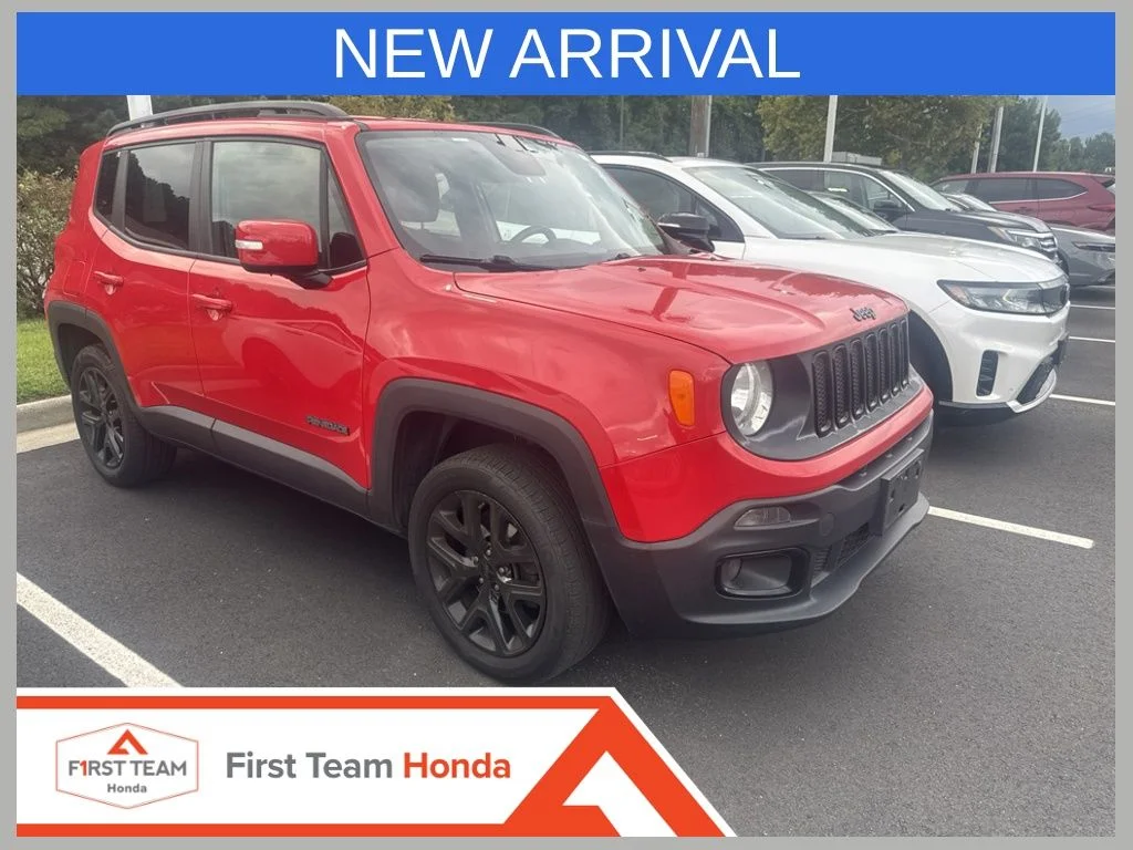Used 2017 Red Jeep Latitude image 1