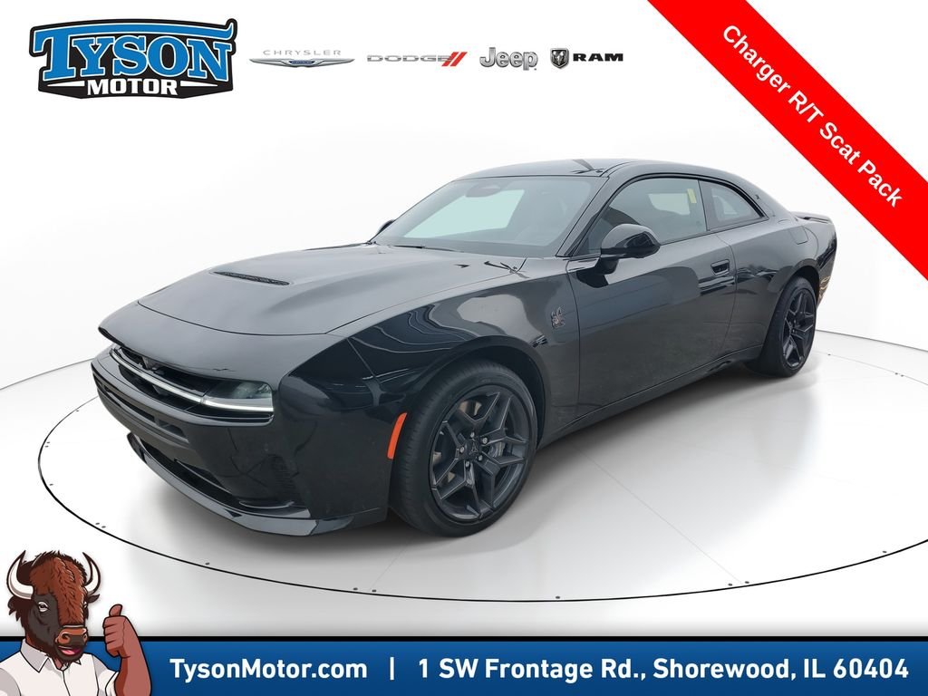 New 2026 Diamond Black Crystal Pearlcoat Dodge Scat Pack Plus image 2