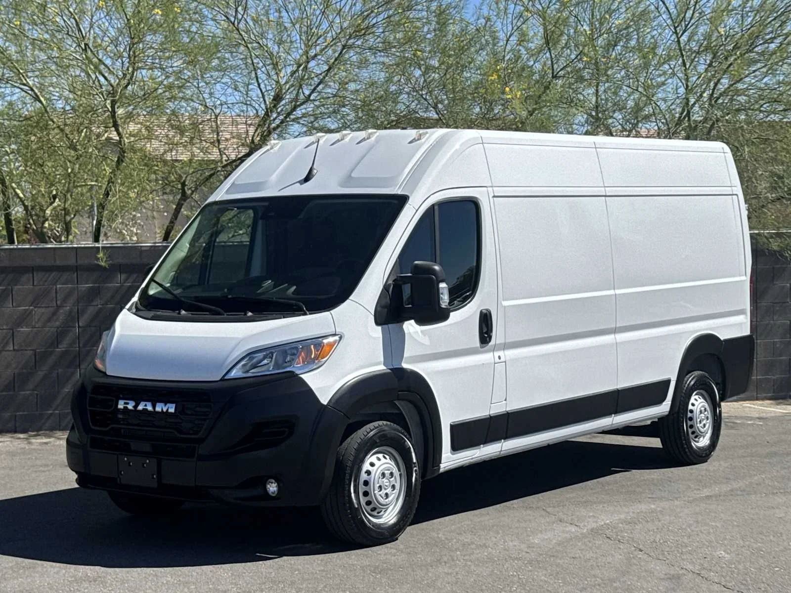 Used 2025 Bright White Clearcoat Ram Tradesman image 4