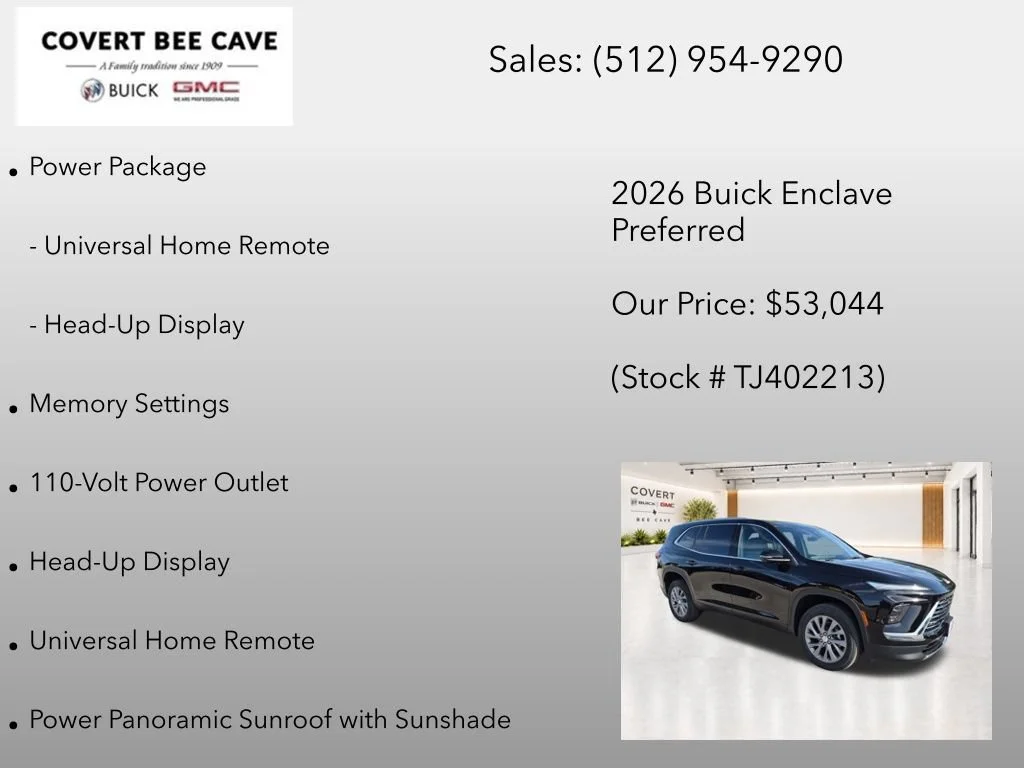 2026 Buick Enclave Preferred - Photo 13