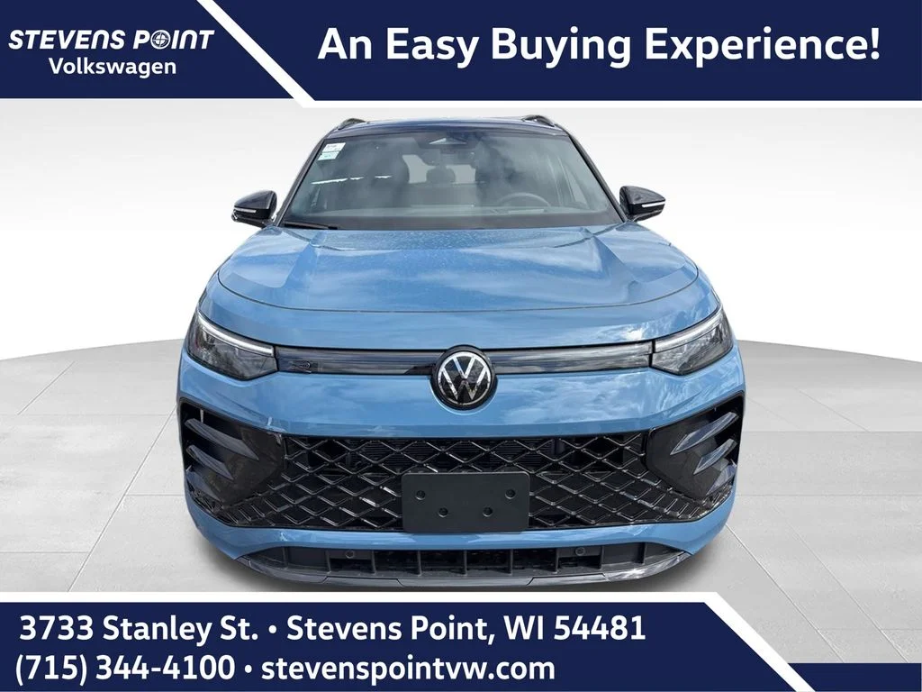 New 2026 Monterey Blue w/Deep Black Roof Volkswagen 2.0T SE R-Line Black image 8