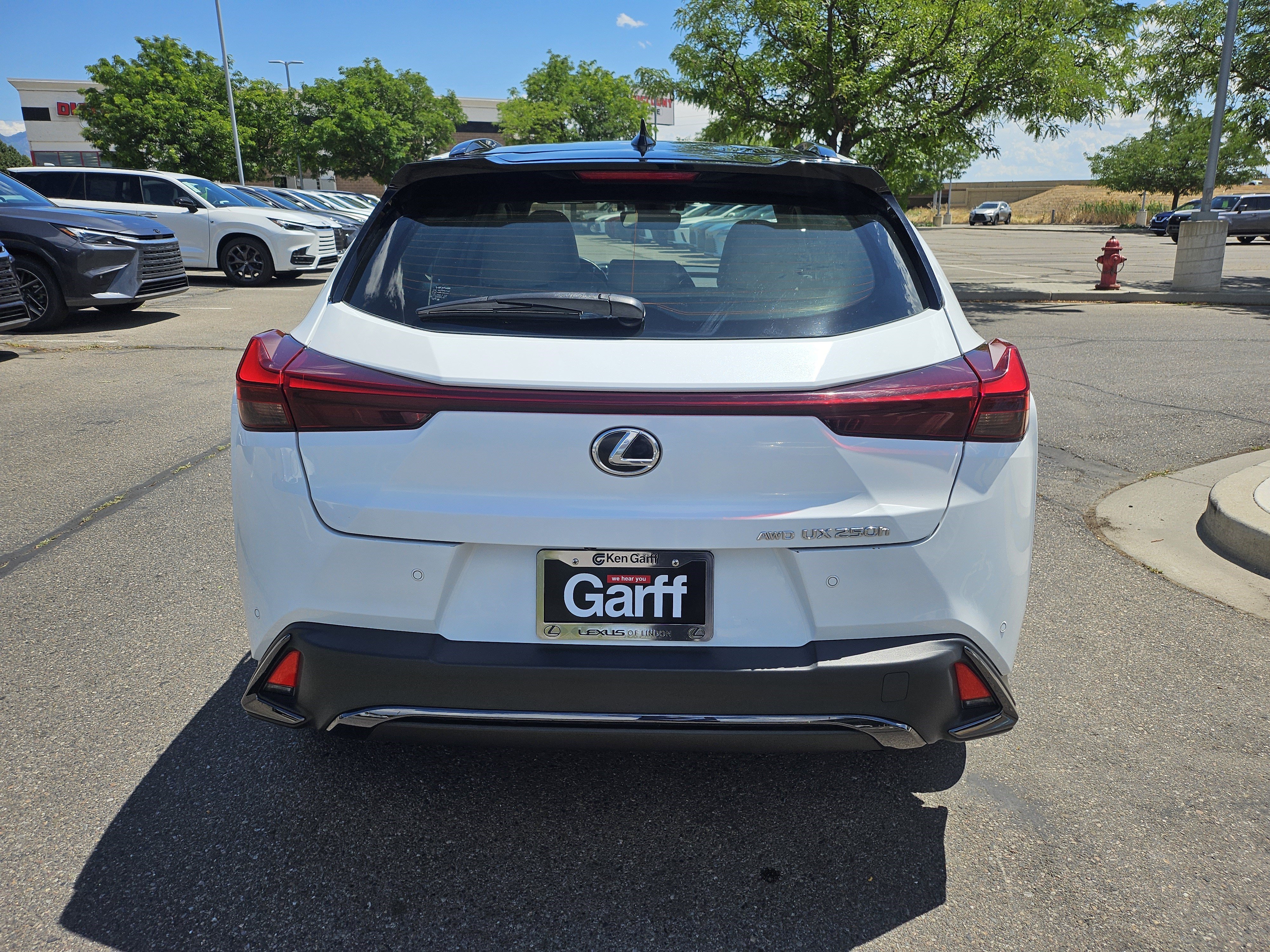 Certified Used 2024 ULTRA WHITE Lexus 250h F SPORT Design image 7