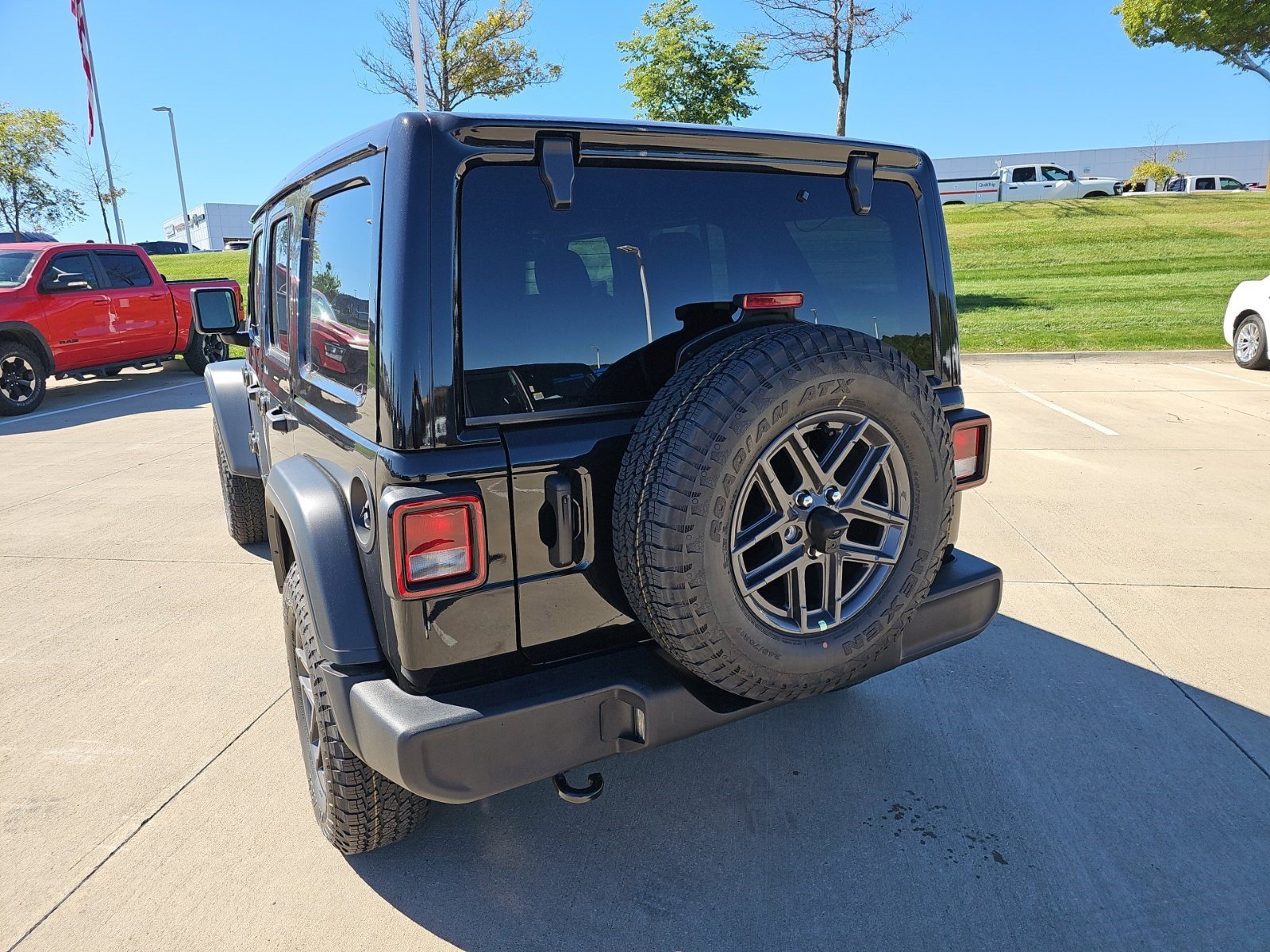 New 2027 Black Clearcoat Jeep Sport S image 3