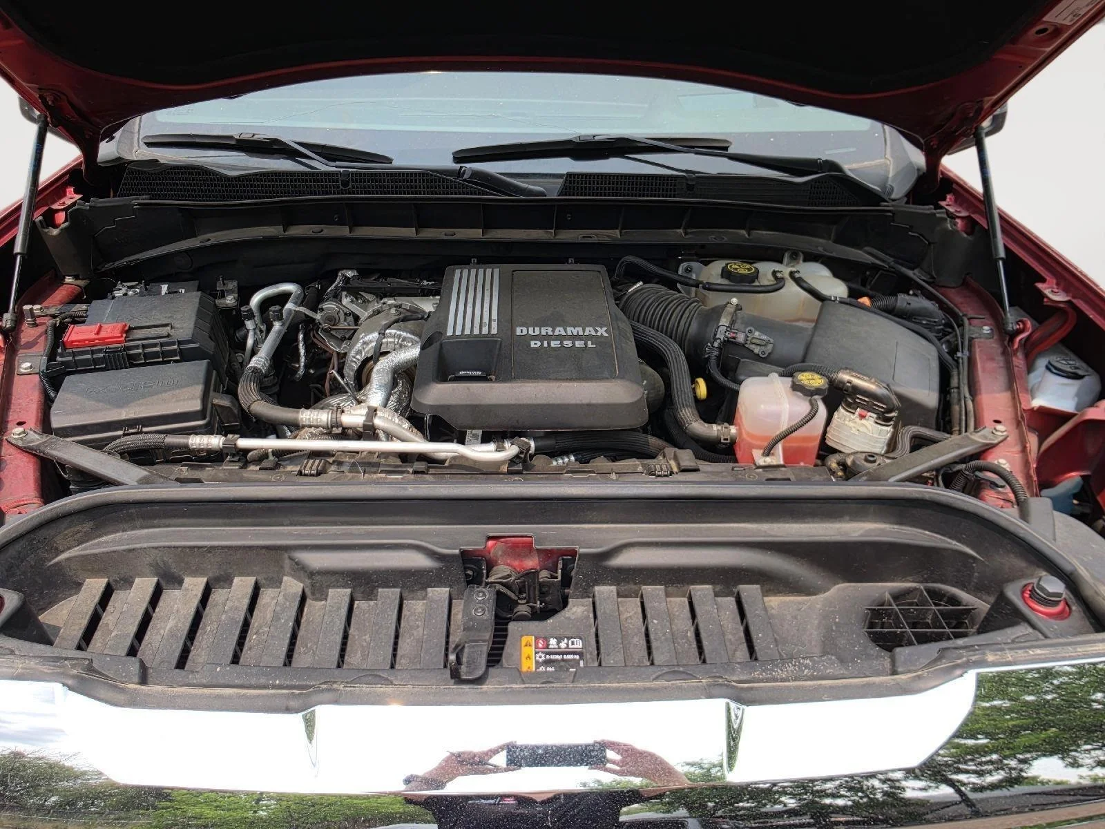 Used 2023 Volcanic Red Tintcoat GMC Denali image 41