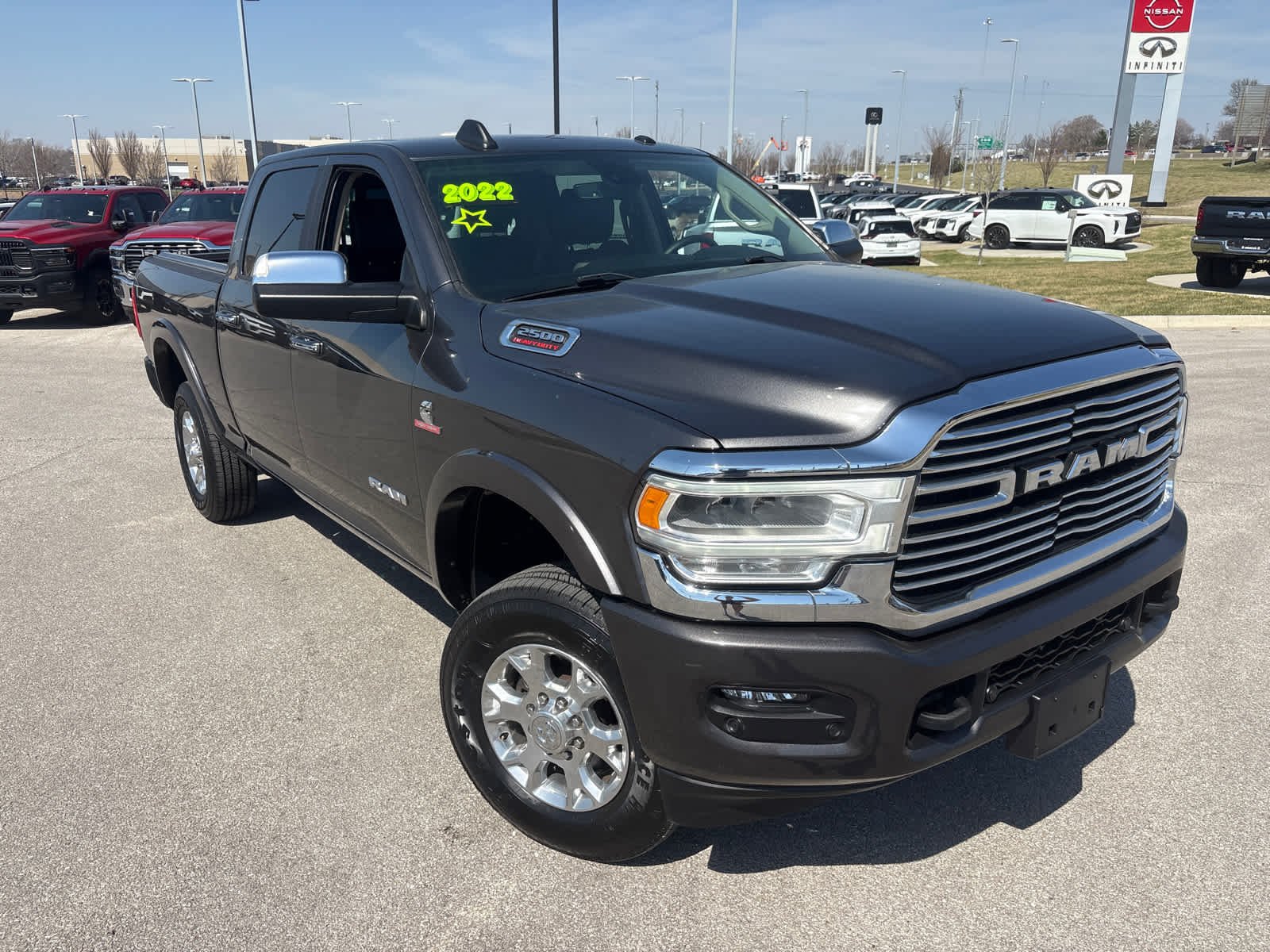 Used 2022 RAM Ram 2500 Pickup Laramie with VIN 3C6UR5FL1NG311484 for sale in Kansas City