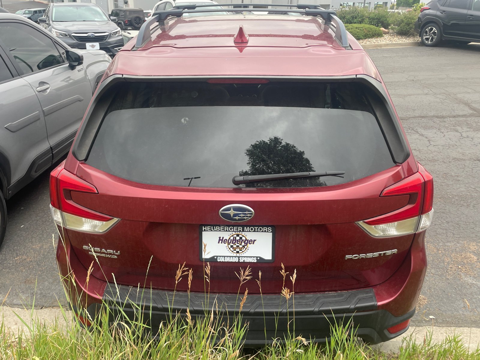 Used 2019 Crimson Red Pearl Subaru Premium image 4
