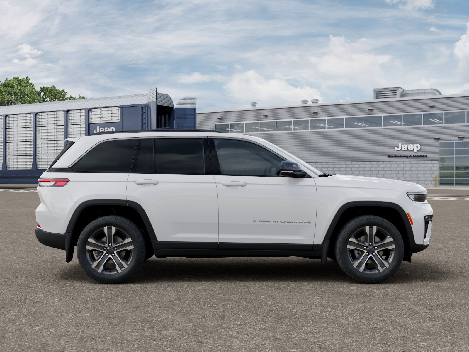 New 2027 Bright White Clear-Coat Paint Jeep Limited image 12