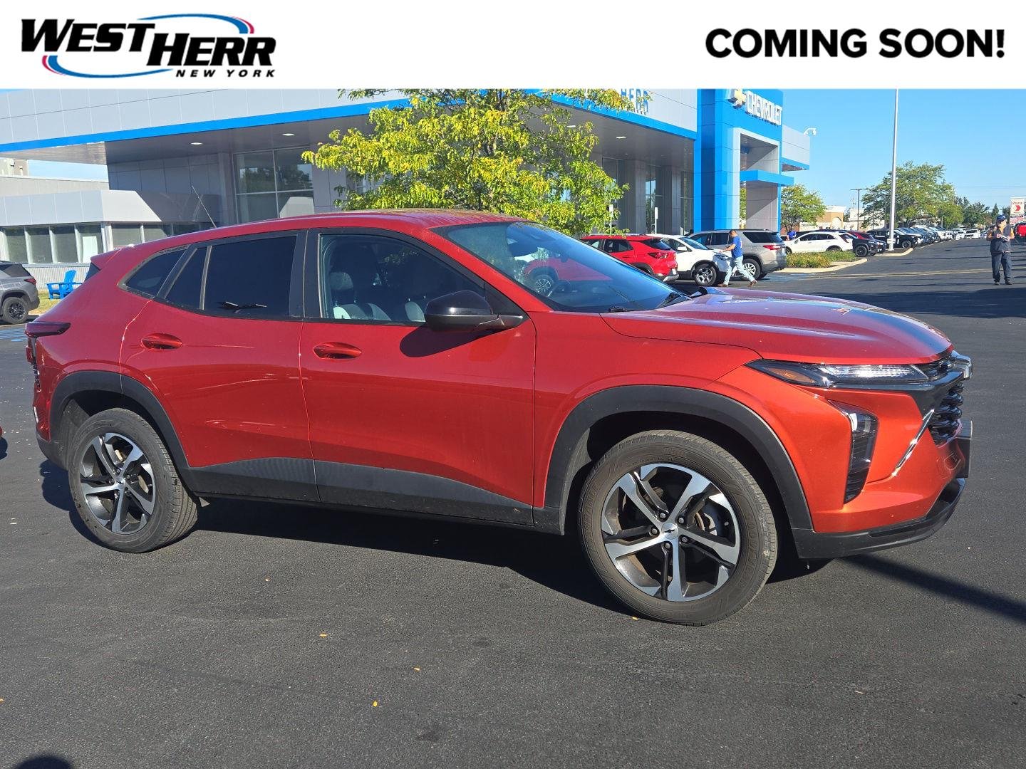 Used 2024 Cayenne Orange Metallic Chevrolet 1RS image 1