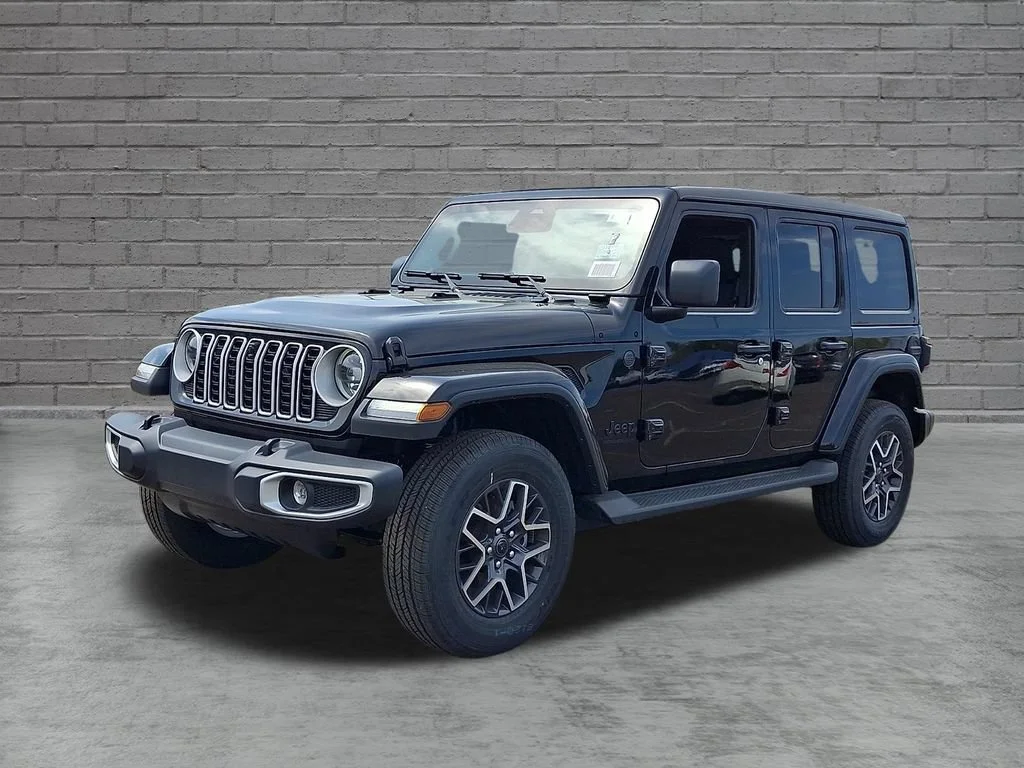 New 2026 Black Clearcoat Jeep Sahara image 4