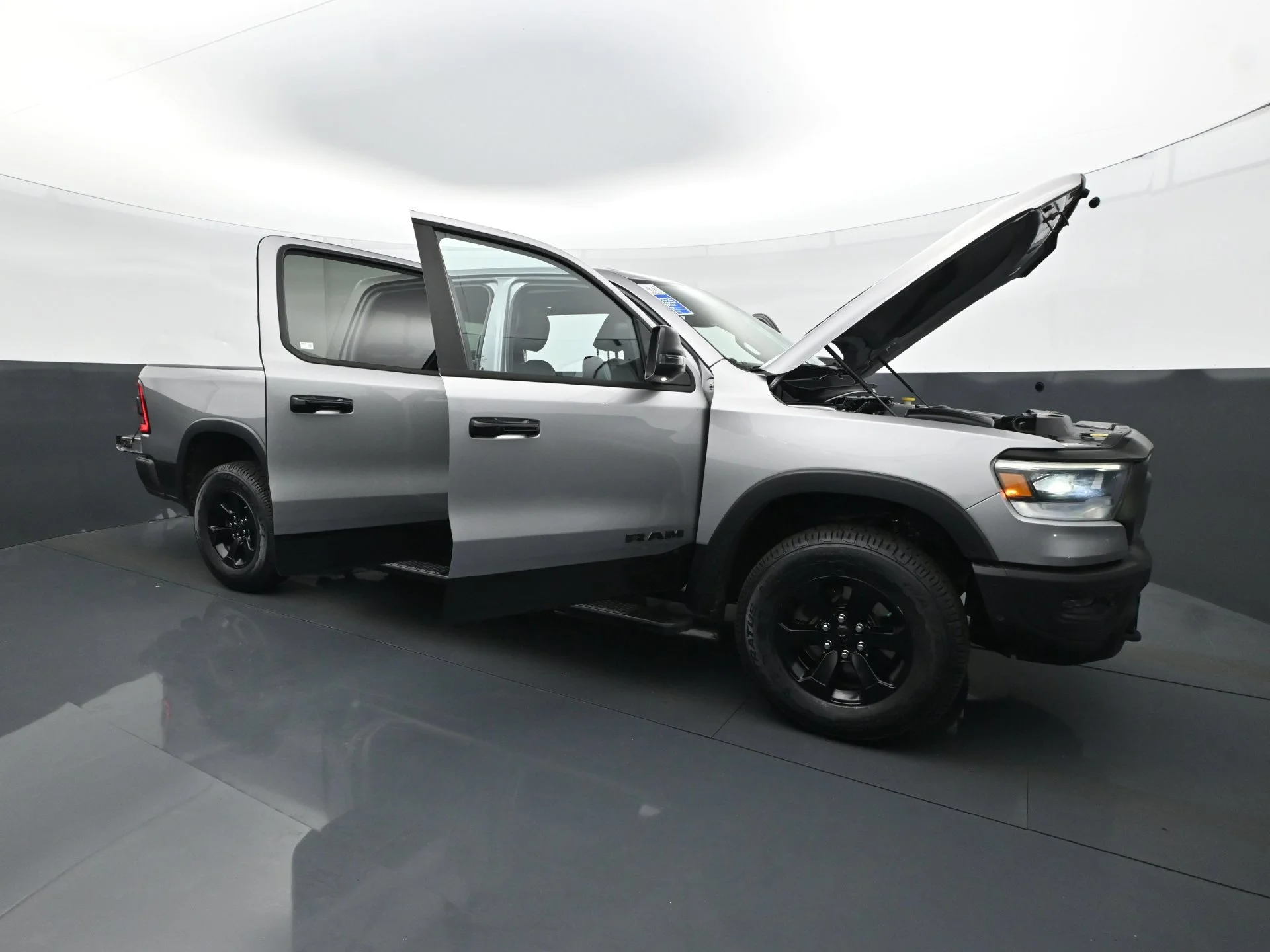 Used 2023 Billet Silver Metallic Clearcoat Ram Rebel image 39