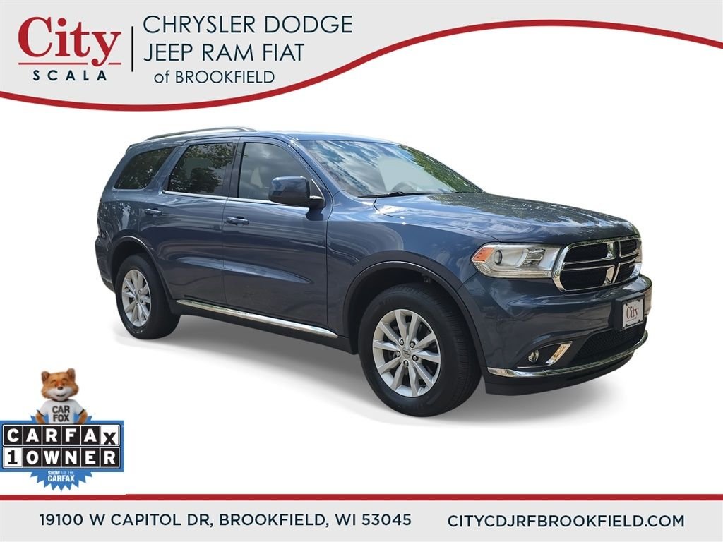 Certified Used 2019 Blue Dodge SXT Plus image 1