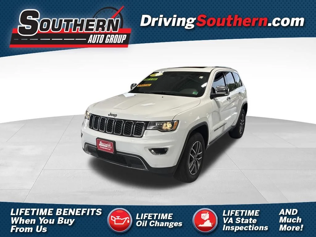 Used 2022 White Jeep Limited image 1