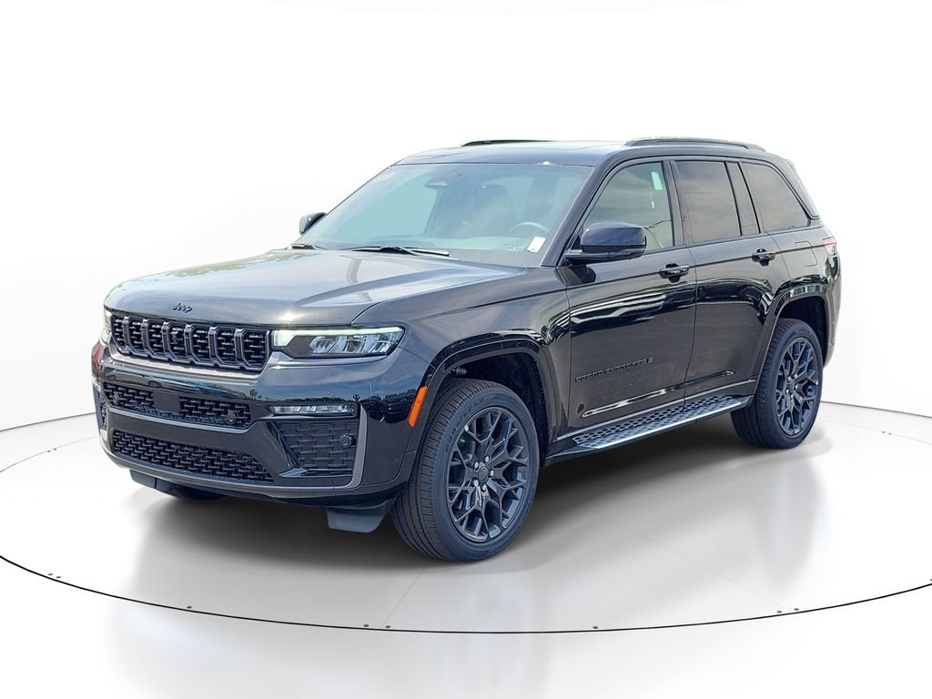 New 2026 Diamond Black Crystal Pearl-Coat Exterior Paint Jeep Summit image 2