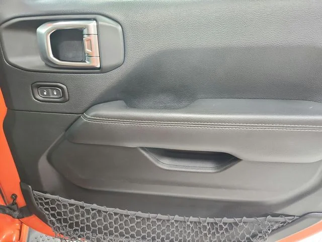 Used 2018 Orange Jeep Unlimited Sahara image 45