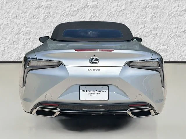 Used 2021 Liquid Platinum Lexus LC 500 image 4