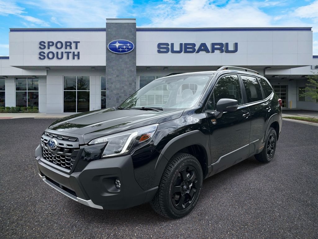 Used 2025 Black Subaru Wilderness image 7