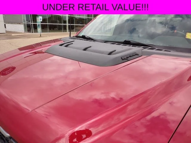 Certified Used 2022 Red Metallic Ford Raptor image 12