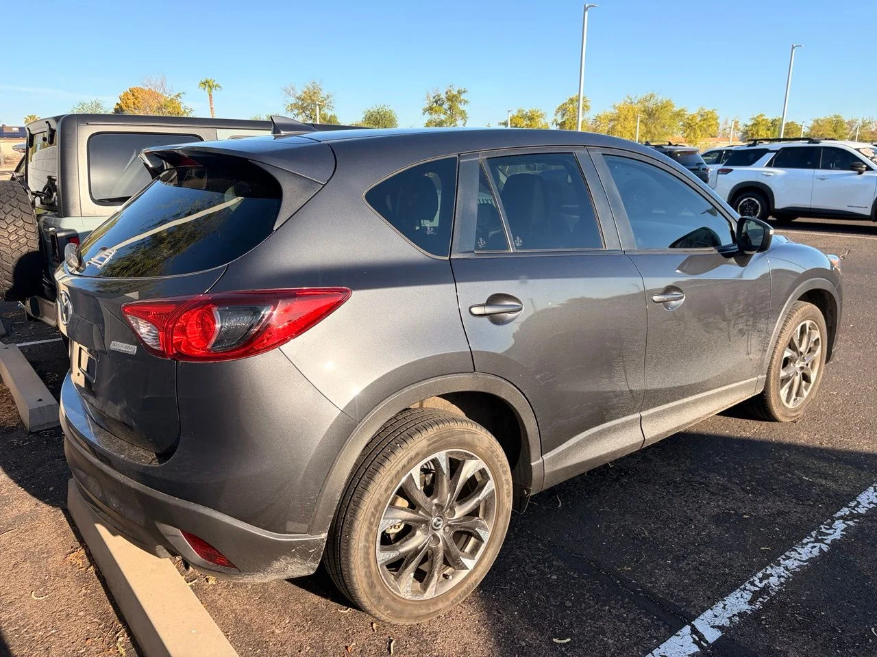 Used 2016 Meteor Gray Mazda Grand Touring image 4