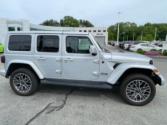 Used 2023 Silver Jeep Sahara 4xe image 5