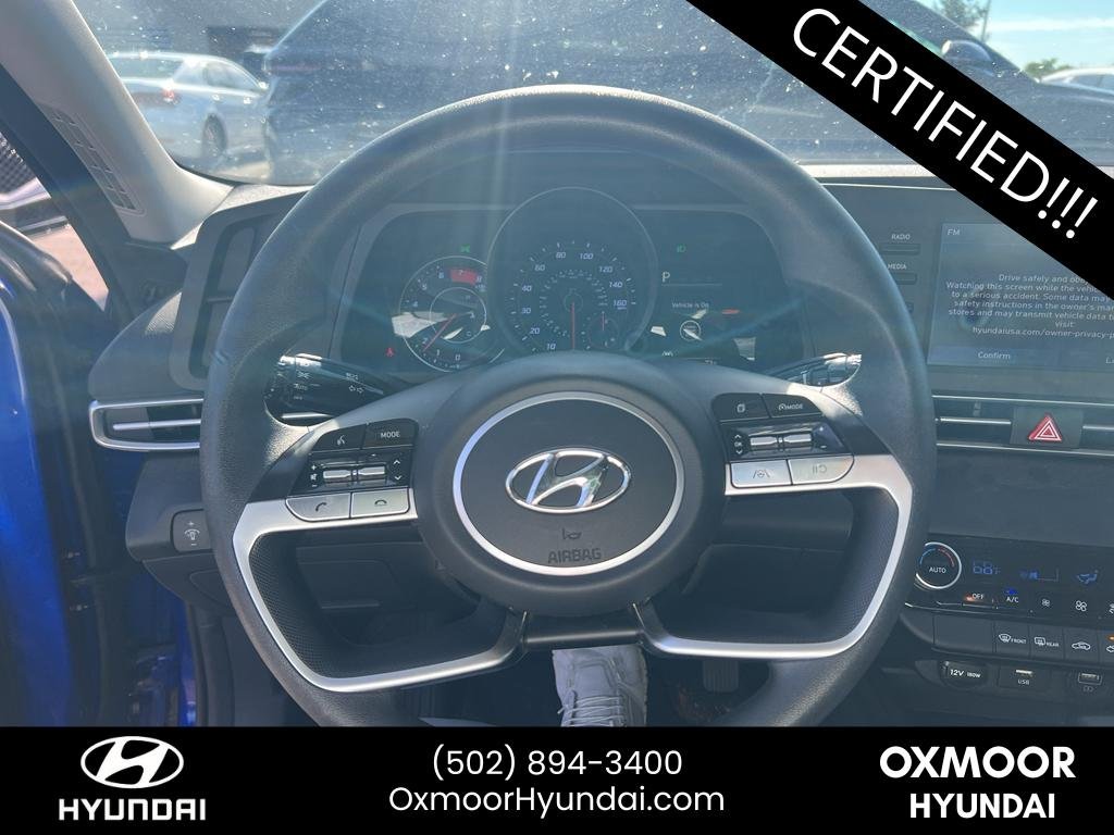Used 2023 Intense Blue Hyundai SEL image 7