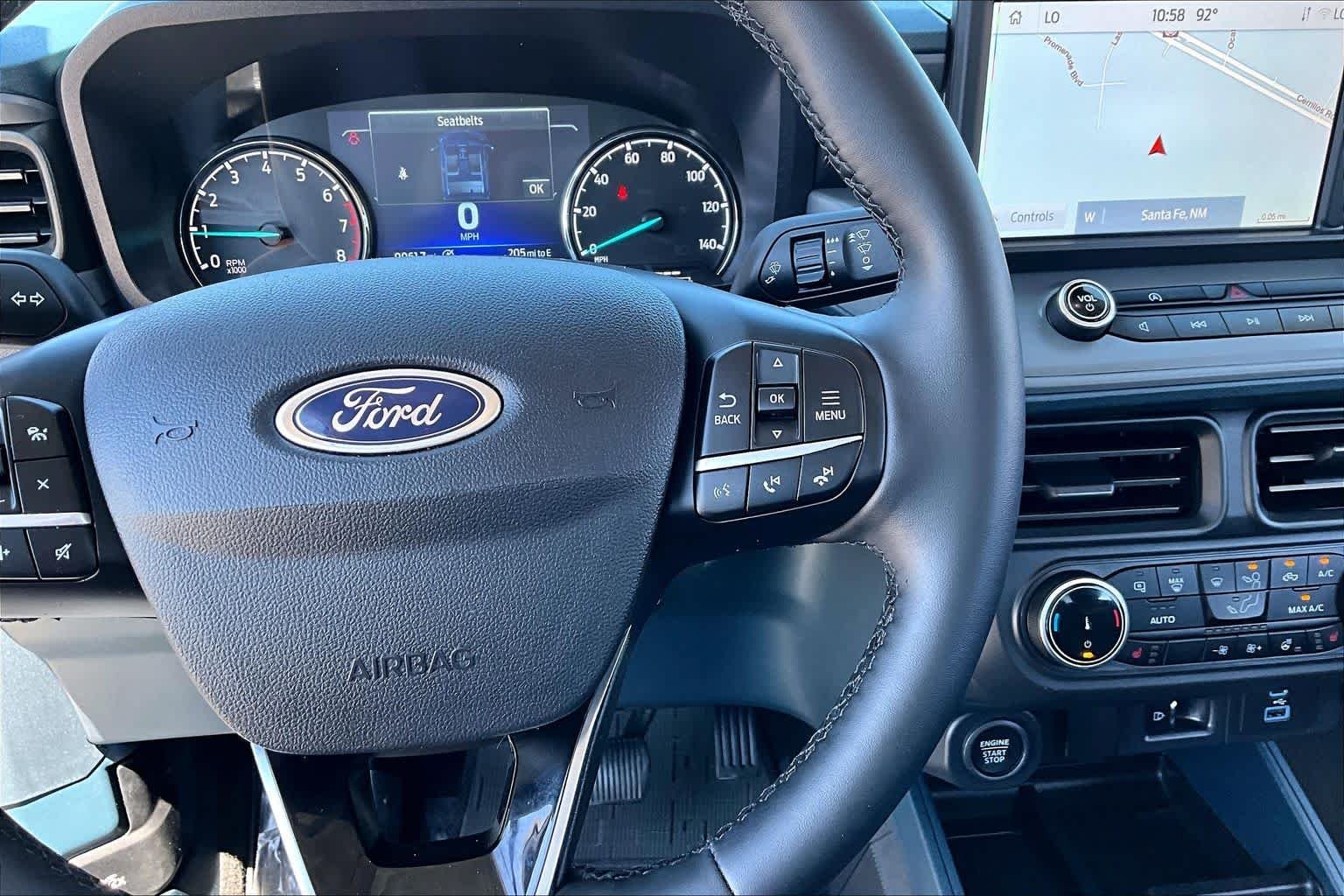 Used 2024 Carbonized Gray Metallic Ford LARIAT Advanced image 25