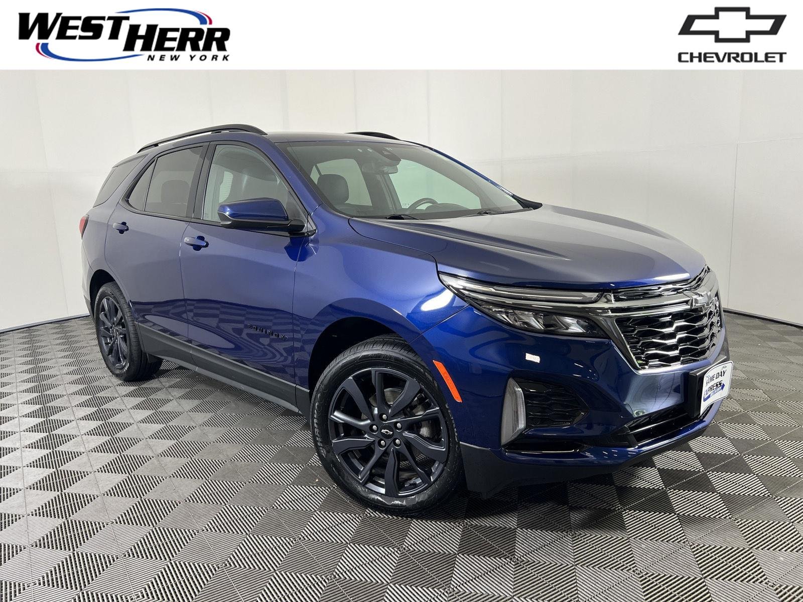 Used 2023 Blue Glow Metallic Chevrolet RS image 1