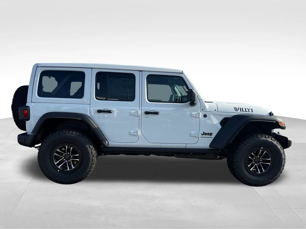 New 2026 Bright White Clear-Coat Exterior Paint Jeep Willys image 31