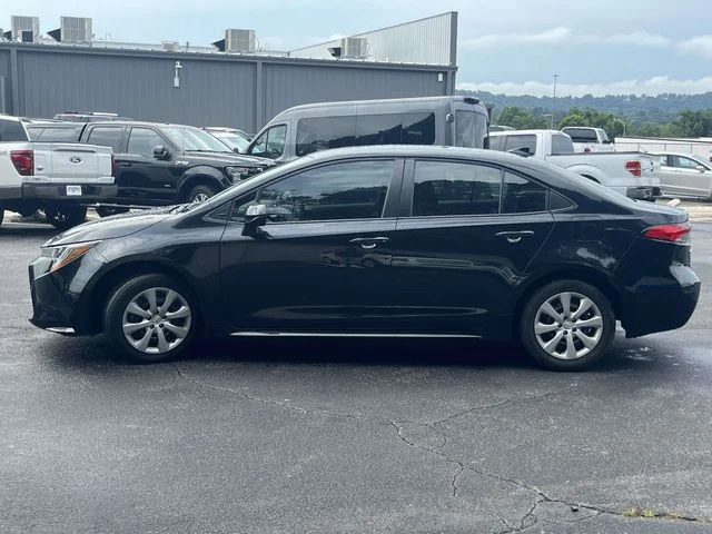 Certified Used 2021 Black Toyota LE image 7