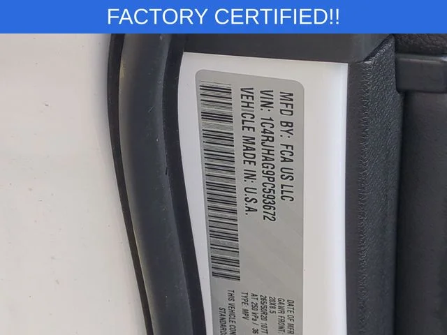 Used 2023 White Jeep Altitude X image 38