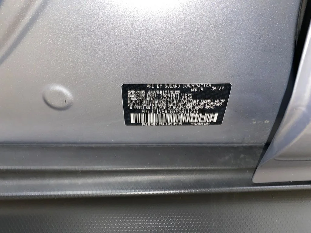 Used 2023 Silver Subaru Premium image 29