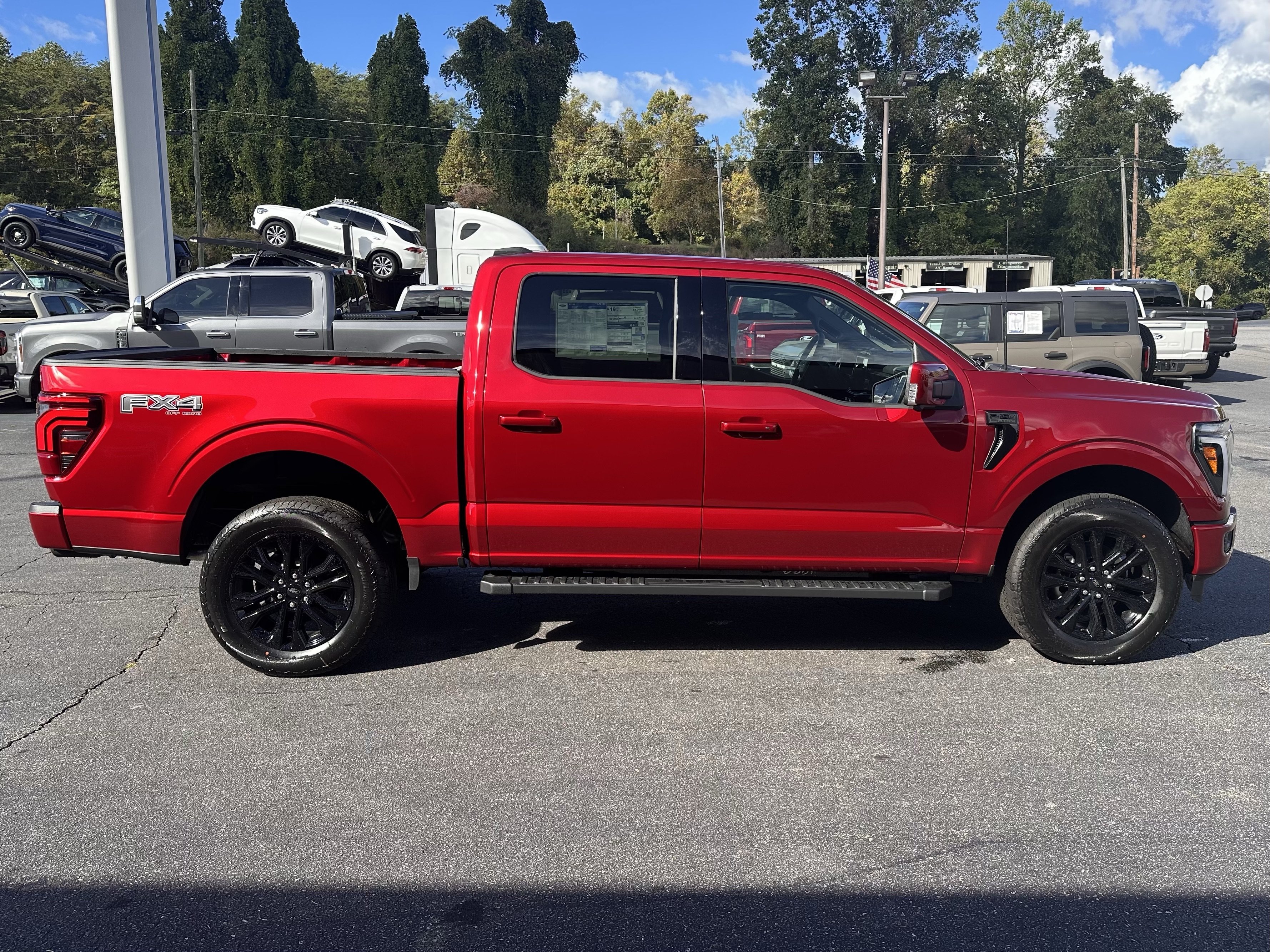 New 2026 Ruby Red Metallic Tinted Clearcoat Ford Lariat® image 5