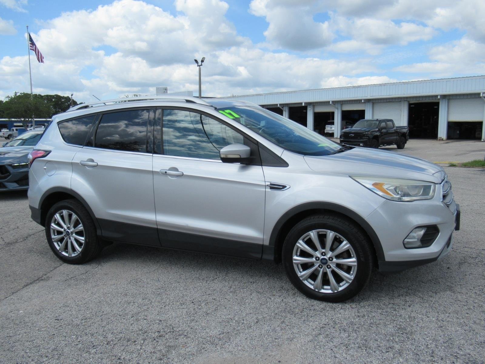 Used 2017 Ford Escape Titanium with VIN 1FMCU0J98HUA96068 for sale in Cocoa, FL