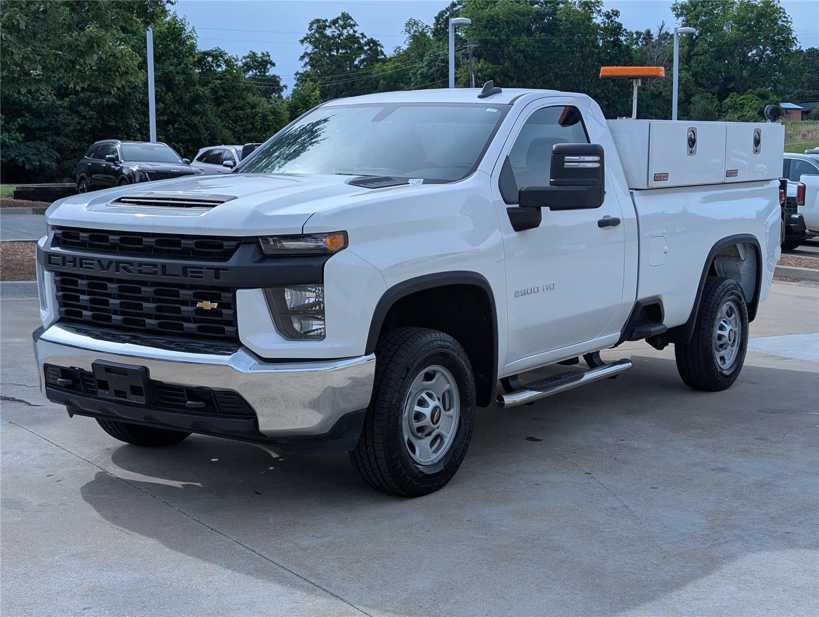 Used 2022 Summit White Chevrolet Work Truck image 1