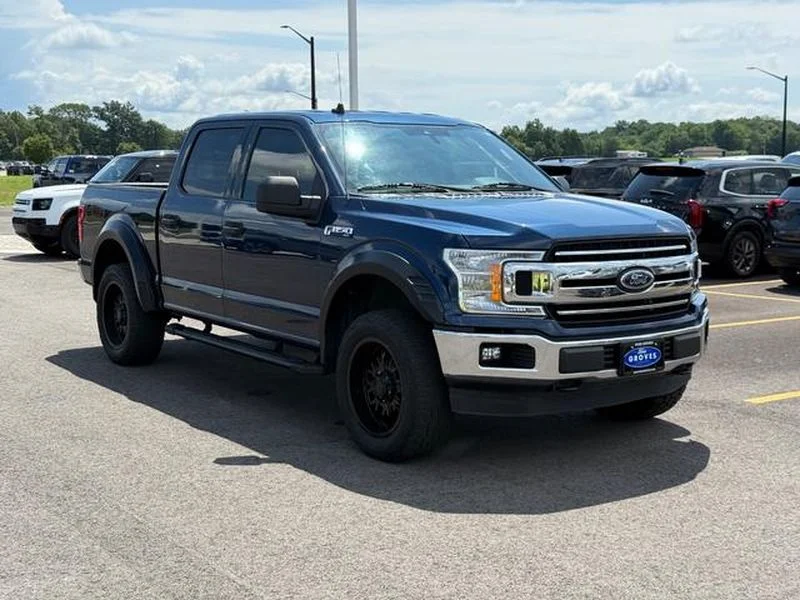 Used 2020 Blue Jeans Metallic Ford XLT image 1