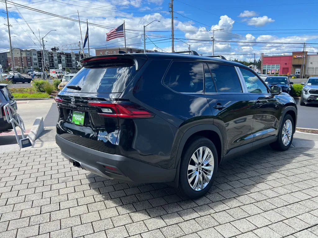 New 2026 Midnight Black Metallic Toyota Platinum image 5