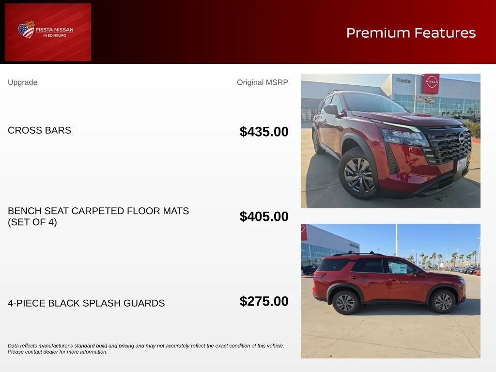 New 2026 Scarlet Ember Tintcoat Nissan SV image 3