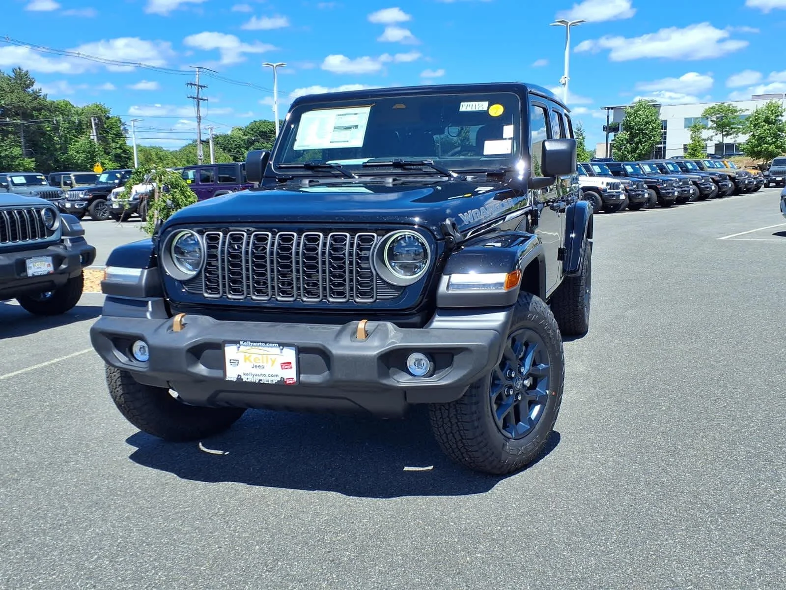 New 2026 Black Clearcoat Jeep 85th Anniversary image 2