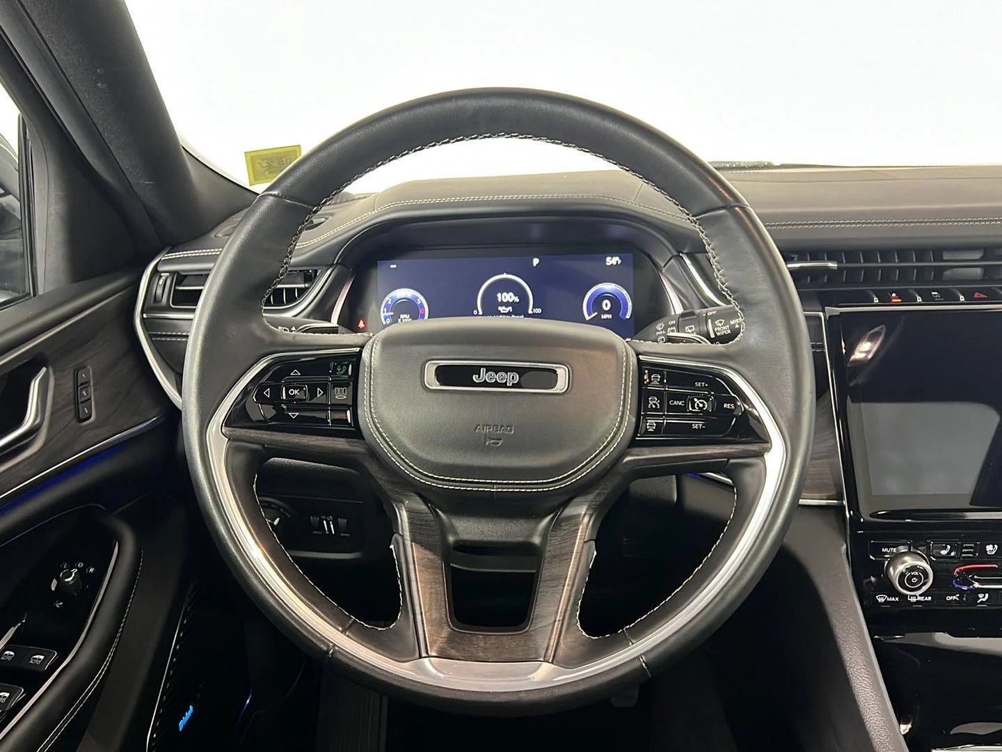 Used 2022 Bright White Clearcoat Jeep Overland image 17