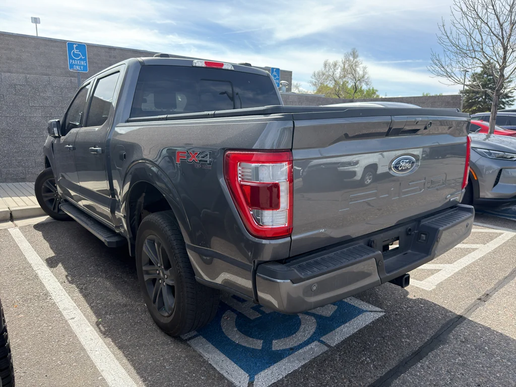 Used 2023 Carbonized Gray Metallic Ford LARIAT image 13