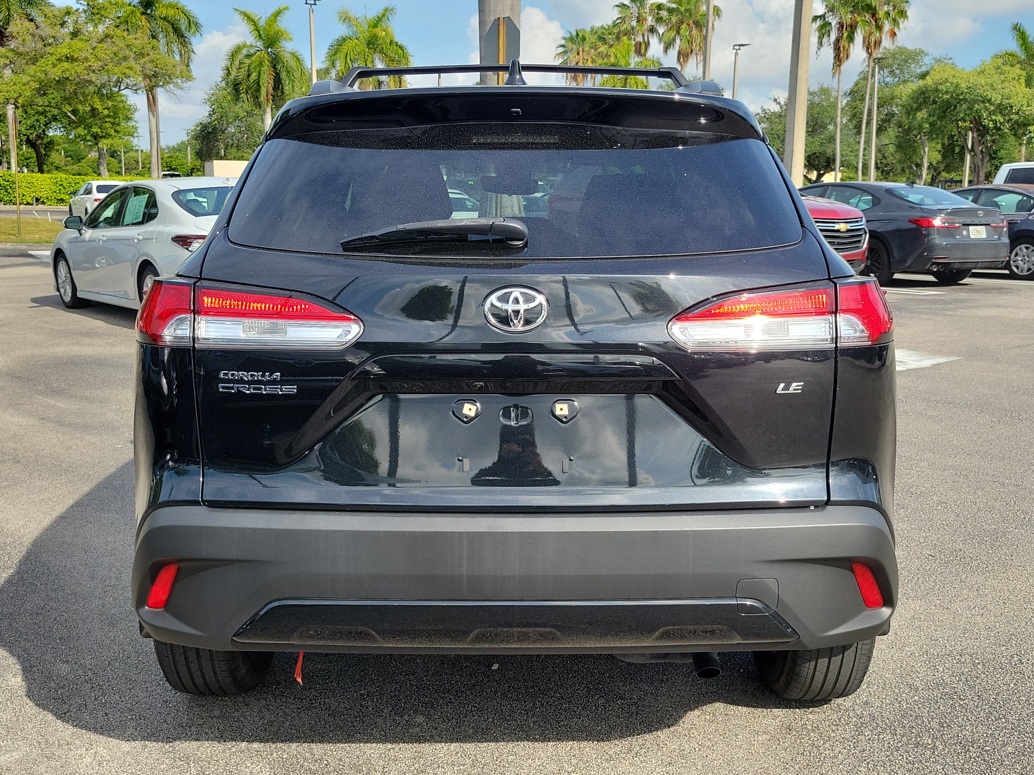 Used 2022 Jet Black Toyota LE image 6