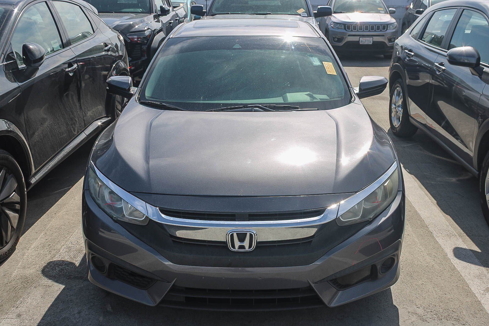 Used 2016 Modern Steel Metallic Honda EX image 3