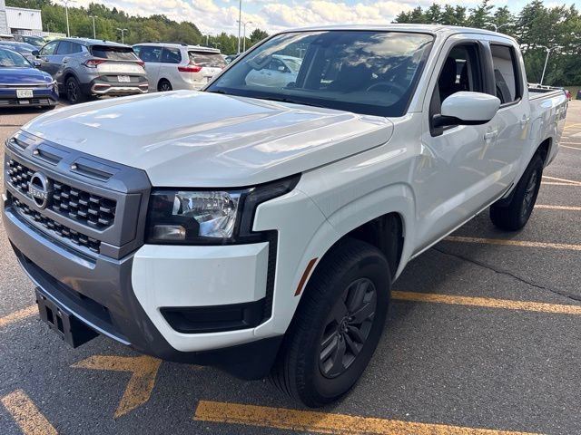 Certified Used 2025 Glacier White Nissan Crew Cab SV image 3